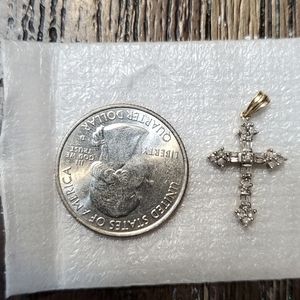 Cross pendent